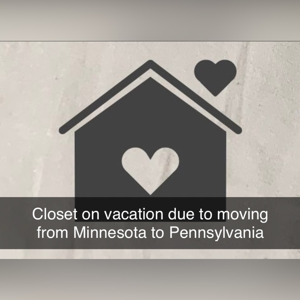 On vacation due to moving